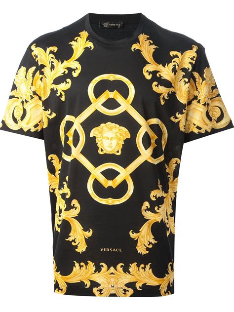 t-shirt uomo versace|versace long sleeve t shirts.